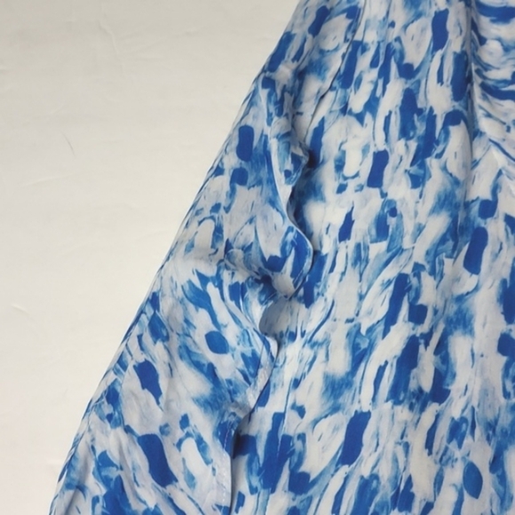 MELISSA ODABASH Brianna Kaftan Waterfall Beach Coverup Dress Size Small - Picture 13 of 15